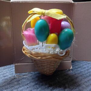 Vintage Avon Easter basket pin